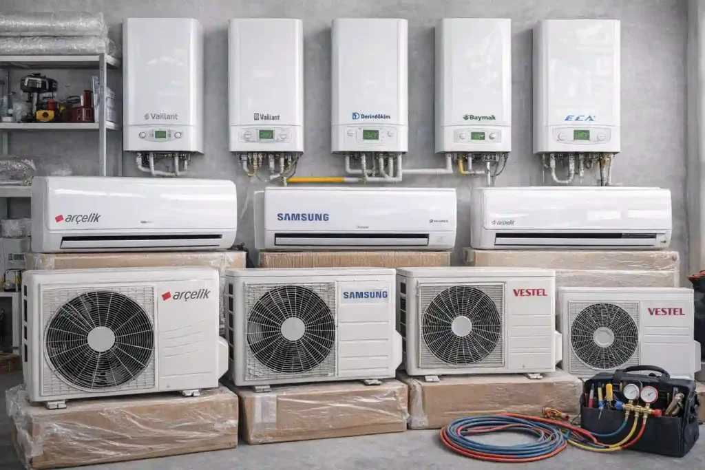 Sıfır ve 2. El Kombi ve Klima - web